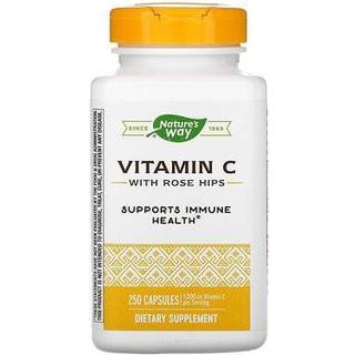 Natures Way - Vitamin C med Hyben 250 Kapsler