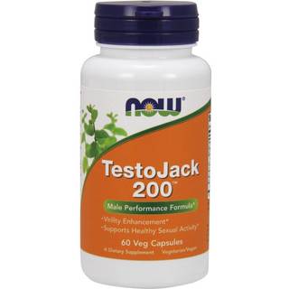 NOW Foods TestoJack 200™ Ekstra Styrke