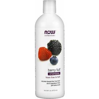 Nu Foods Solutions Berry Full Volume Boost Shampoo til fint hår med biotin pH afbalanceret 16 ounce
