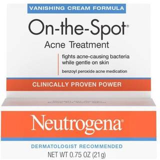 Neutrogena On-the-Spot Aknebehandling Vanishing Formula 22 ml - Benzoyl Peroxide Spot-behandling, absorberer hurtigt, skånsom mod huden