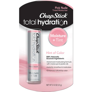 Chapstick Total Hydration Moisture Tint Pink Nude Toned Lip Balm Tube Toned Moisturizer - 0,12 oz