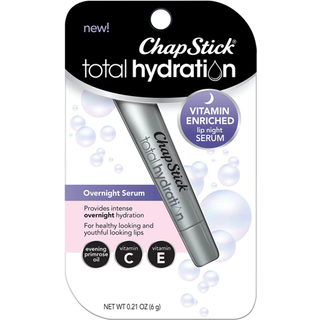 Chapstick Total Hydration vitamin beriget l?be nat serum nat l?be serum til overnatning l?bepleje - 0,21 oz