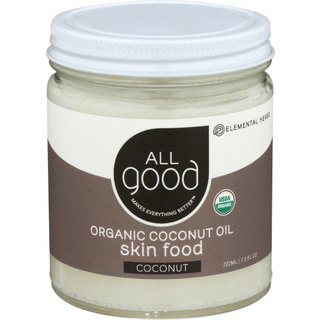 Alle gode organiske kokosnøddeolie hud mad - naturlig fugtgivende hudpleje - ikke GMO - vegansk (kokosnød)