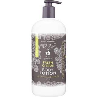 Beroligende berøring af frisk citrus body lotion 32 oz