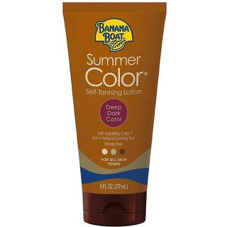 Banana Boat Sommerfarve selvbrunende lotion, dybt mørk, 6 oz hver - 2-pak