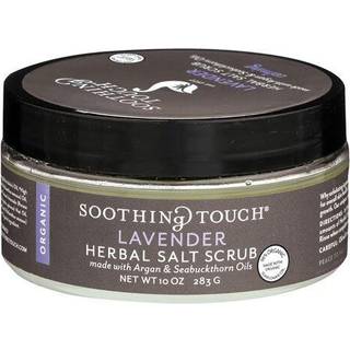 Beroligende berøring Organisk urtesalt skrubber beroligende lavendel 10 oz