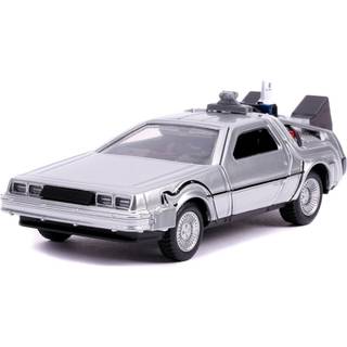 Back to the Future II Hollywood Rides Diecast Model 1/32 DeLorean Time Machine