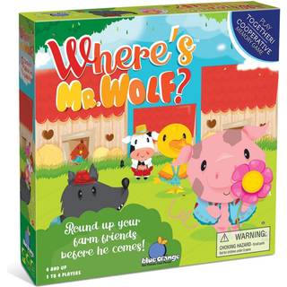 Bl? orange spil Hvor er hr. Wolf? Kooperativt b?rnepil