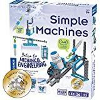 Thames & Kosmos Simple Machines Science Experiment & Model Building Kit Introduktion til mekanisk fysik Byg 26 modeller for at unders?ge de 6 kla