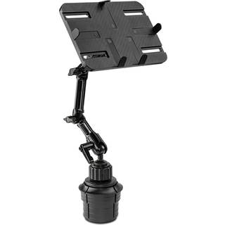 Mount-it! Premium Cup Holder Tablet Mount til biler - Tablet Eld Mount - Heavy Duty Aluminium Tablet Mount til iPad Galaxy & Fire Tablets (MI -73