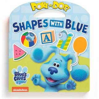 Melissa & Doug Blue's Clues & You! Børnebog - Poke -A -Dot: Former med blåt - FSC -certificeret