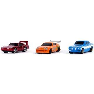 Jada Fast & Furious 3 stykker Set Nano Hollywood Rides Series 1 Diecast Model Cars