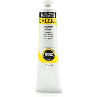 Winsor & Newton Galeria Acryl Color 200 ml (6,75 oz) Tube Titanium White
