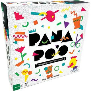 Pana Po'o formspil - Tegn objektkort og brug former til at oprette varen p? et minut - hastighed er p?kr?vet! - Alder 8 og op - indeholder 70 kor