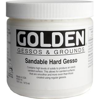 Golden Artist Colors Sandable Hard Gesso Medium 473 ml 1 Stk.