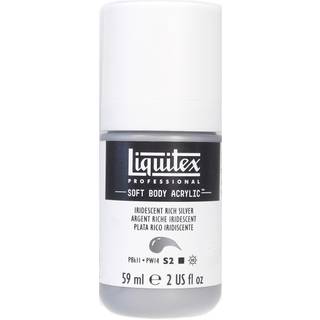 Liquitex Professional Soft Body Acryl Maling 59 ml (2-oz) flaske iriserende rig s?lv