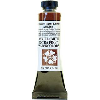 Daniel Smith akvarelfarve 15 ml Hematite Burnt Scarlet Genuine