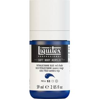Liquitex Professional Soft Body Acryl Maling 59 ml (2-oz) Flaske Phthalocyanine Blue (Red Shade)