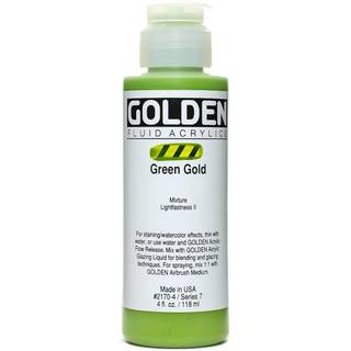 Golden Fluid Acrylics 118 ml - 2170 Green Gold