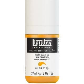 Liquitex Professional Soft Body Acryl Maling 59 ml (2-oz) Flaske gul orange azo