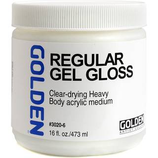 Golden Artist Colors - Regular Gel Gloss - 16 Oz Jar
