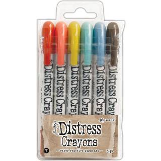 Ranger Th Tholtz Distress Crayons Set 7 7 Count (Pack of 1)