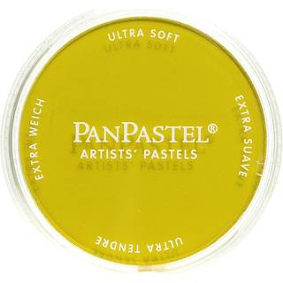 Panpastel Artist Pastels af Golden Diarylide Yellow Shade 2,44 / 62mm Pan Diameter Professionel kunstner Pastels Unique Pan Format (Cake-Like)