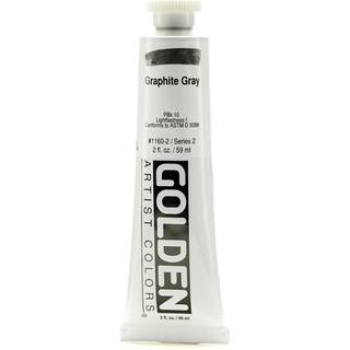 Golden Heavy Body Acryl Maling 2 Ounce Graphite Gray