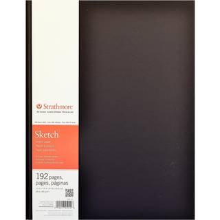 Strathmore Art Journal Sketchbook 11x14 tommer 96 ark - Kunstnerskitsepapir til tegning af illustrationskunstklasse studerende