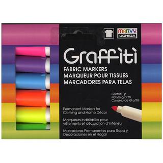 Uchida of America 560-6c graffiti stofmark?r fluorescerende s?t