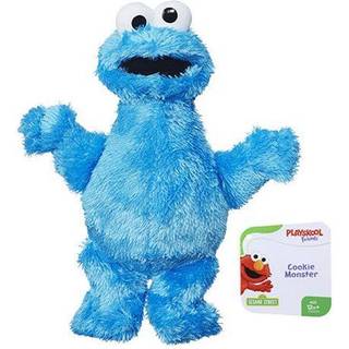 10-tommer Sesame Street Mini Plush Cookie Monster Doll: Leget?j til sm?b?rn f?rskoleb?rn & 1-?rige
