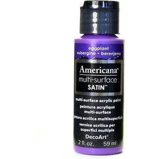 Decoart Americana Multi-overflade satin akrylmaling 2-ounce aubergine