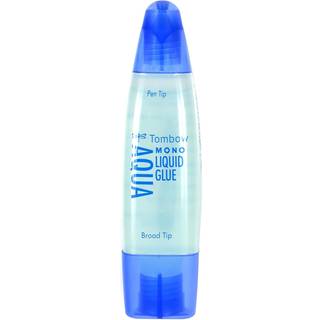 Tombow 52180 Mono Aqua Liquid Lim 1,69 Ounce 1-Pack. Dobbelt spids dispenser til pr?cis til fuld d?kningsapplikation, der t?rrer klar