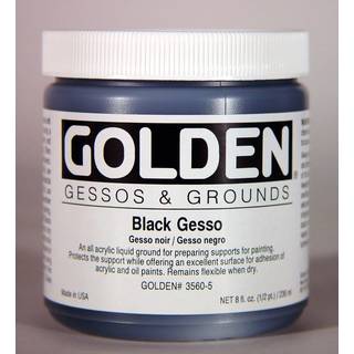 Golden Gesso - Schwarz