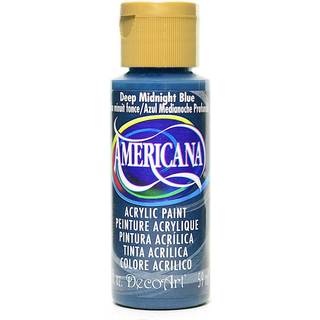 Decoart Americana akrylmaling 2-ounce dyb midnatblå