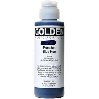 Gylden væske akryl 4 ounce flaske preussisk blå farvetone