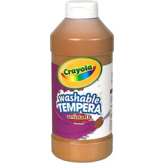 Artista II Vaskbar tempera maling brun 16 oz