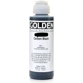 Golden Fluid Acrylics 118 ml - 2040 Carbon Black