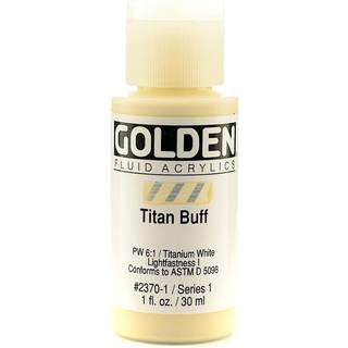 Golden Fluid Acrylfarbe - Titanbuff