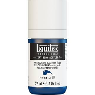 Liquitex Professional Soft Body Acryl Maling 59 ml (2-oz) Flaske Phthalocyanine Blue (Green Shade)