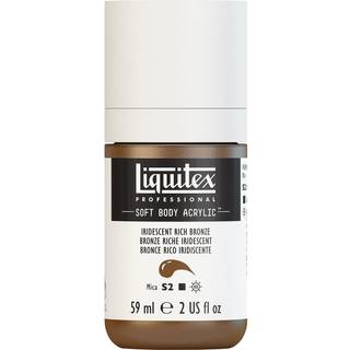 Liquitex Professional Soft Body Acryl Maling 59 ml (2-oz) flaske iriserende rig bronze