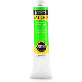 Winsor & Newton Galeria Acrylics - Permanent gr?nt lys - 200 ml r?r