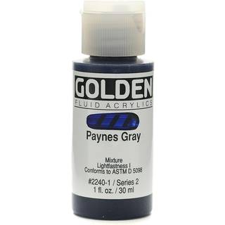 Golden Fluid Acrylics 30 ml - 2240 Paynes Gray
