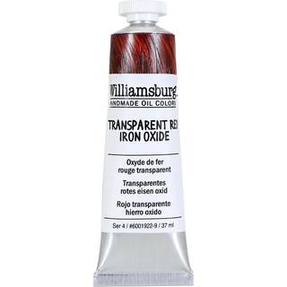 Williamsburg kunstneroliefarver af gyldne gennemsigtige røde jernoxid 37 ml rør professionel olie maling gennemsigtig