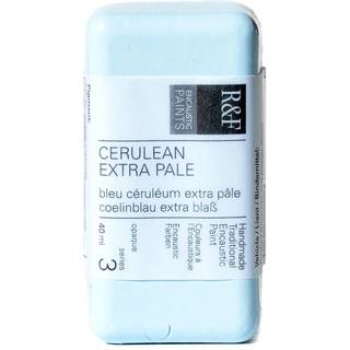 R&F Encaustic Paint 40 ml cerulean ekstra bleg