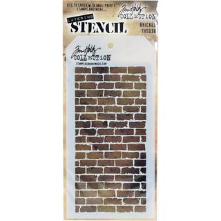 Stampere Anonym Tim Holtz Layered Stencil 4.125 """" x8.5 """" Muret