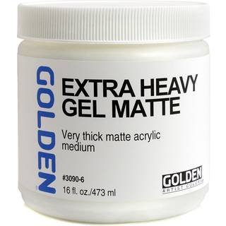 Golden Artist Colors - Extra Heavy Gel Matte - 16 Oz Jar