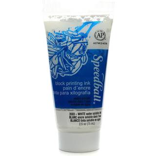 Speedball Vandopl?selig blokprintbl?k 2,5 ounce r?r hvid