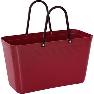 Hinza Taske Green Plastic L / Vin - Picnickurve Bio-plast Rød - 57