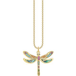 Thomas Sabo Dragonfly Guld halskæde 42cm